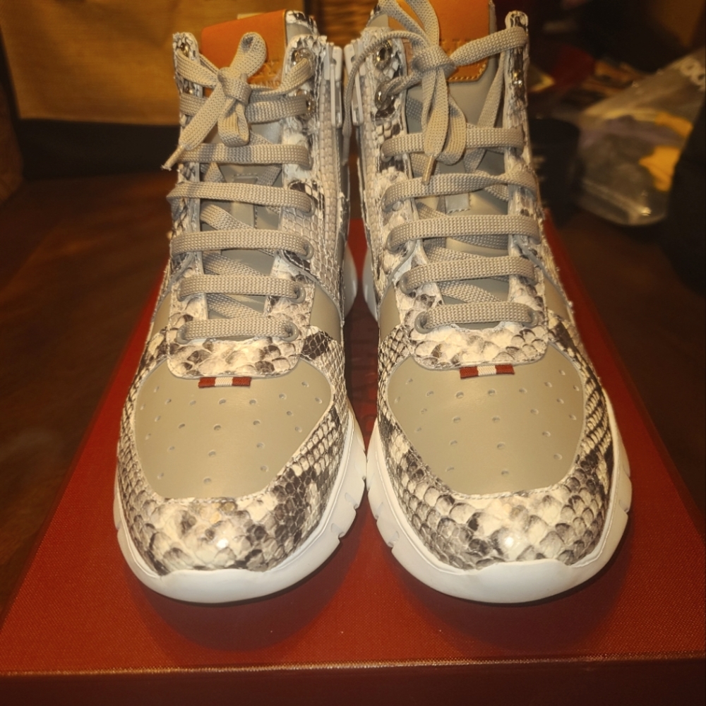 MEN BIRKO BALLY HIGHTOP SNEAKERS